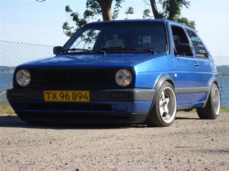 VW golf - sådan så den ud forfra til DHB 06 billede 1