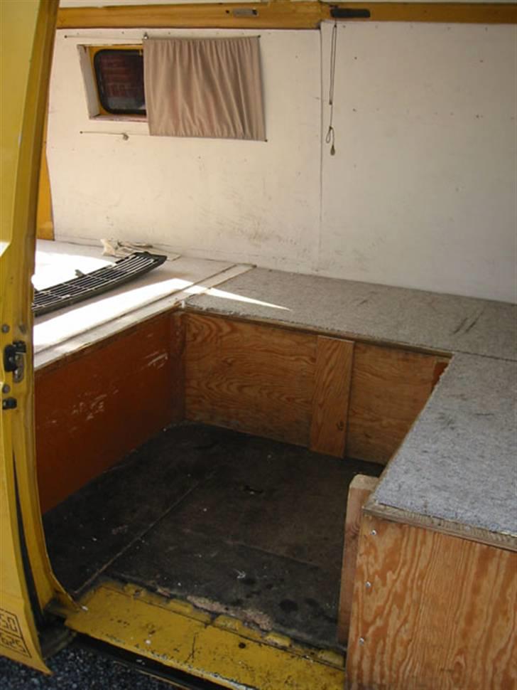 VW Transporter T3 (SOLGT) - Er i gang med at shine kassen op - den var lidt trist da jeg købte den billede 8