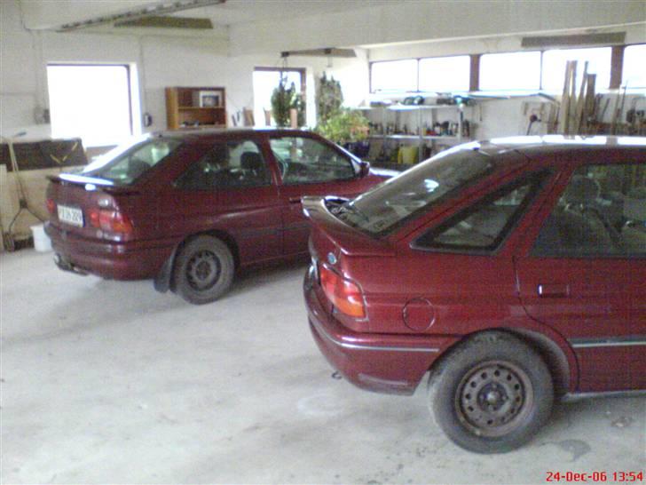 Ford Escort - Min gamle bil samt de gamles 1,8I sport billede 15