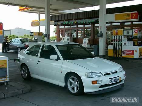 Ford Escort RS Cosworth - På vejen hjem fra sydtyskland hvor jeg hentede den billede 8