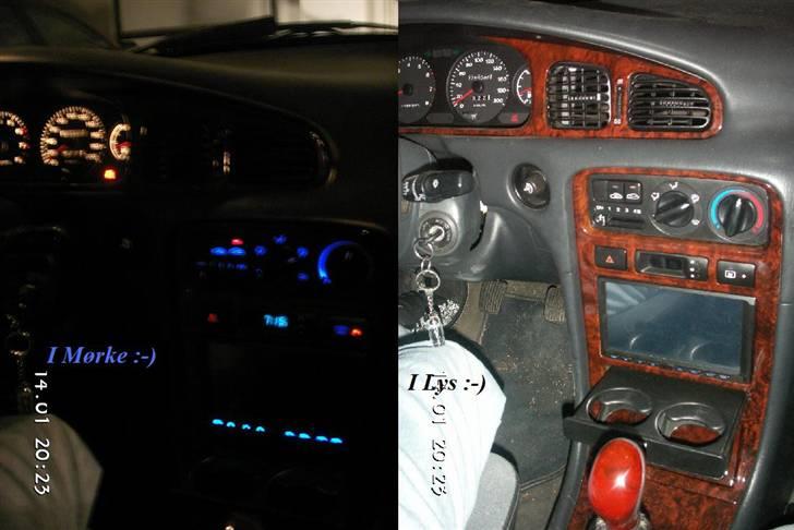 Hyundai Sonata X'en - mangler li det blå lys i speedo og andre knapper, til elruder osv... Skal nok komme når tid er (: billede 11