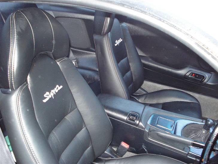 Toyota Supra MK IV  -  SOLGT - Lækre nye lædersæder med inskription billede 12