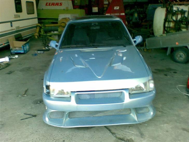 Ford Escort Rs Turbo Solgt - Fin motor hjelm... billede 2