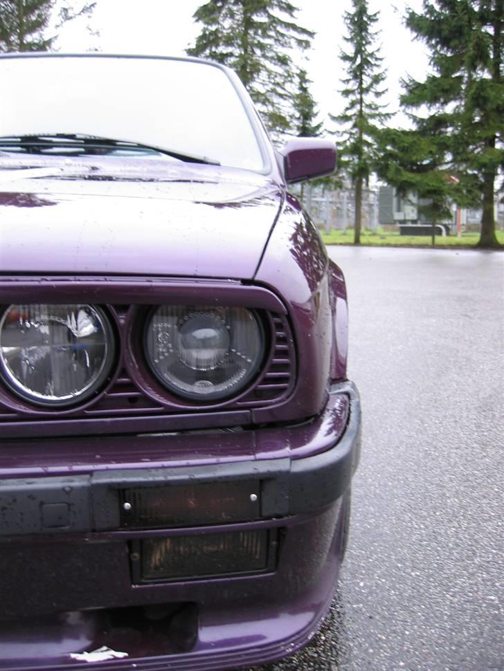 BMW E30 325i - SOLGT - - Sorte Hella DE-lygter og sort Helle Tågelygte , samt sort blinklys billede 12