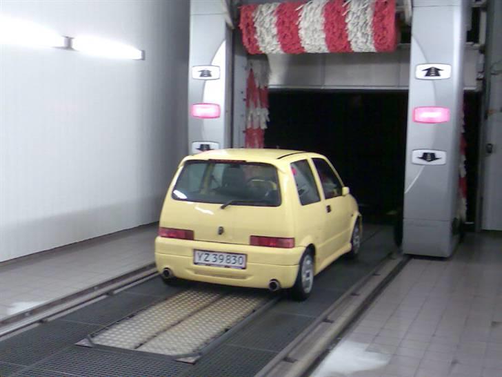 Fiat cinquecento  =solgt= - nyt sår fik jeg sgu min bil skulle lige i vaskehallen billede 8