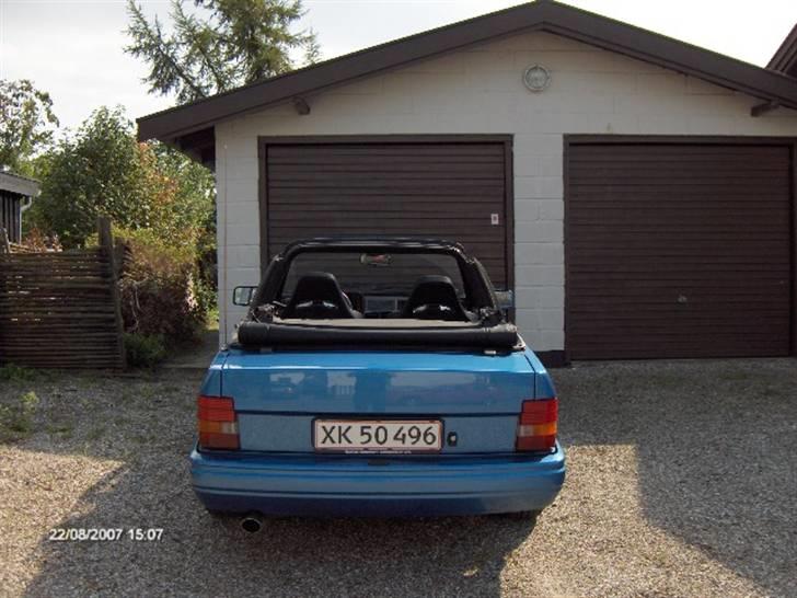 Ford Escort XR3I Cabrio Solgt billede 8