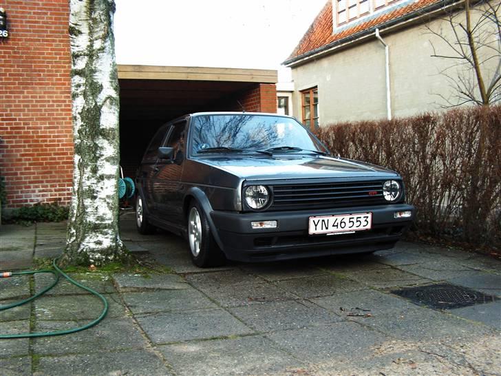 VW Golf 2 GTi 8v  - Første dag jeg havde den! billede 1