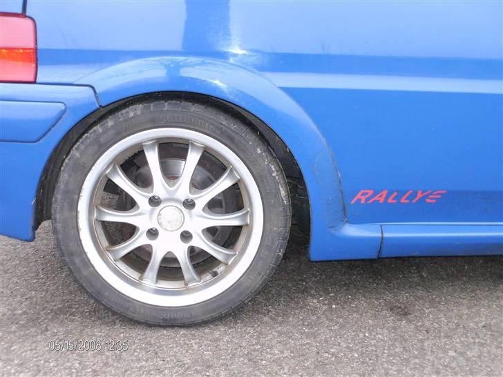 Peugeot 106 rallye ER SOLGT - Ja der sidder de 15" så billede 10
