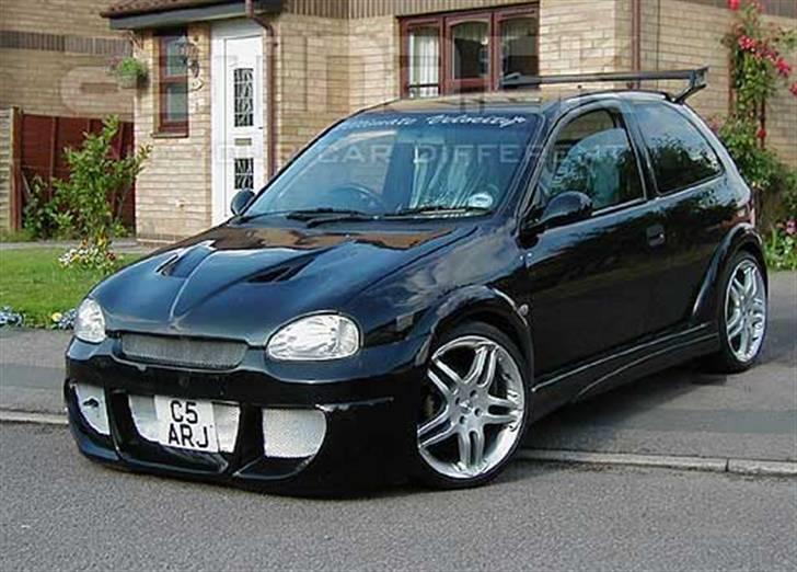 Opel Corsa B Gsi 16V - Ja såen ska den se ud når den er færdig billede 15