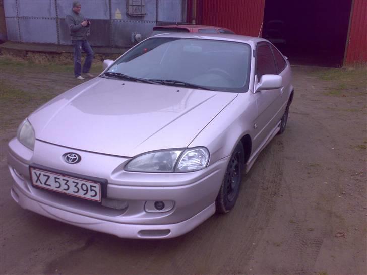 Toyota paseo solgt - måske kan man ane de crom pærer i blinklyset billede 10