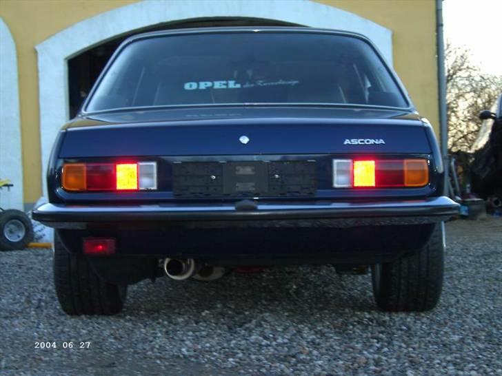 Opel ascona b c20let turbo - DE 245 BAGDÆK PÅ 10" FÆLGE FYLDER DA LIDT billede 10