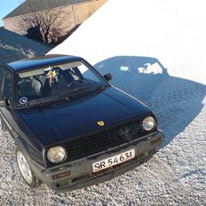 VW Golf 2 GTD ic. skrottet