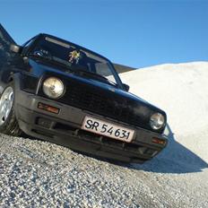 VW Golf 2 GTD ic. skrottet