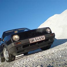 VW Golf 2 GTD ic. skrottet
