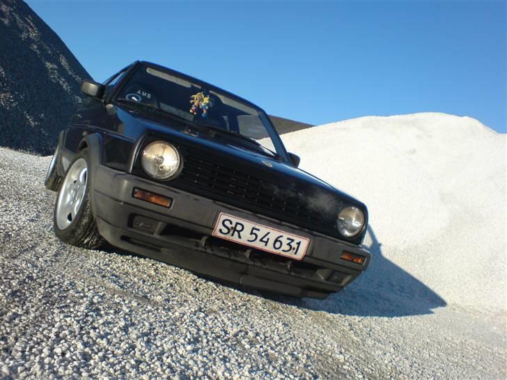 VW Golf 2 GTD ic. skrottet - vejle havn billede 2