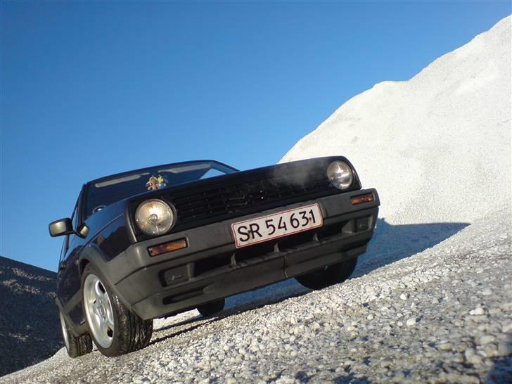 VW Golf 2 GTD ic. skrottet - vejle havn billede 3