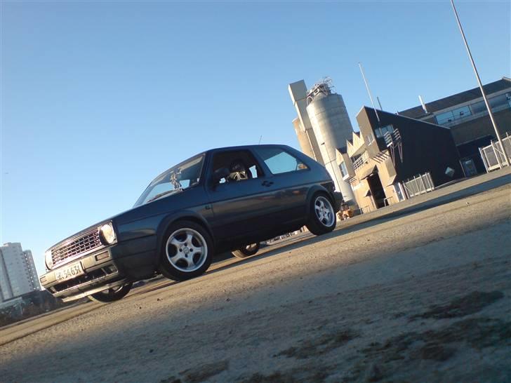 VW Golf 2 GTD ic. skrottet - vejle havn billede 5