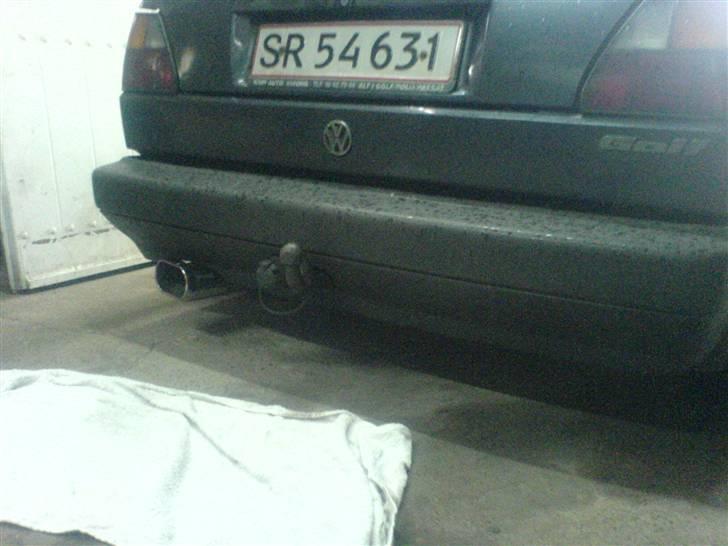 VW Golf 2 GTD ic. skrottet - når enden er god. billede 8