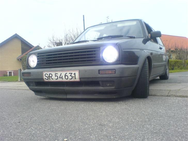 VW Golf 2 GTD ic. skrottet - min med xenon og skam sænket billede 9