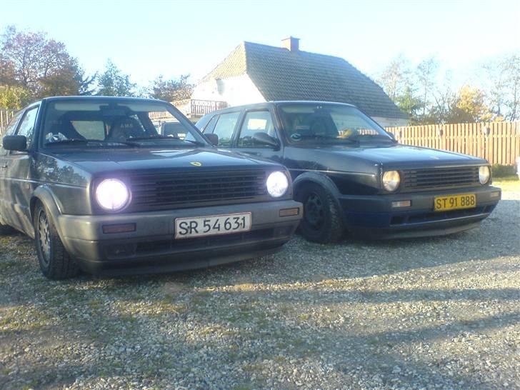 VW Golf 2 GTD ic. skrottet - min og min den gamle gtd billede 10