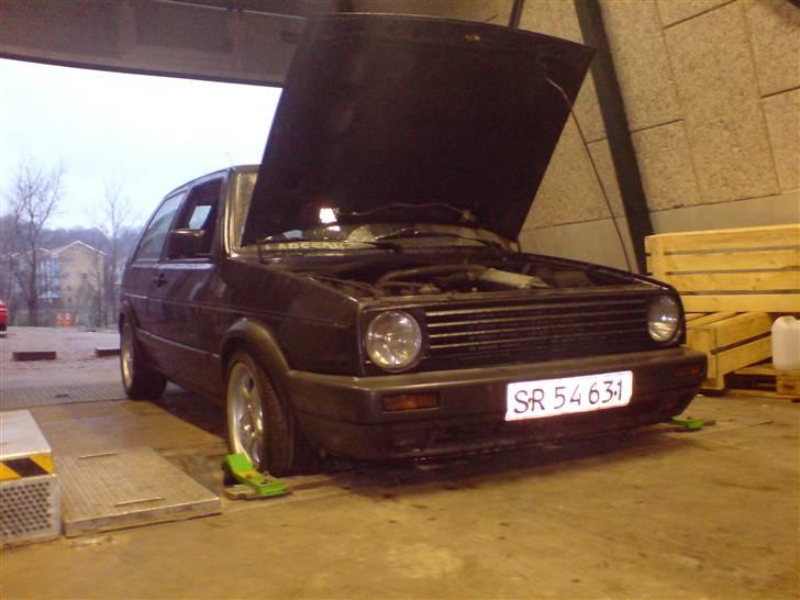 VW Golf 2 GTD ic. skrottet - på rullen billede 11