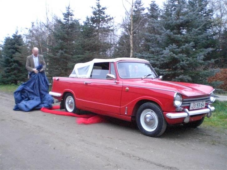 Triumph Herald - 1 stk Triumph Herald 13/60 årgang 1968 billede 2