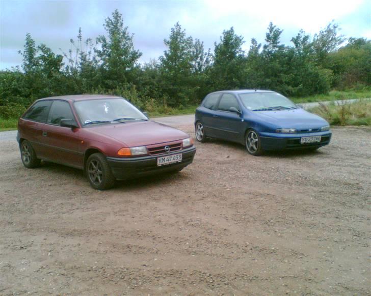 Opel astra f - Min astra og taudis fiat før billede 4