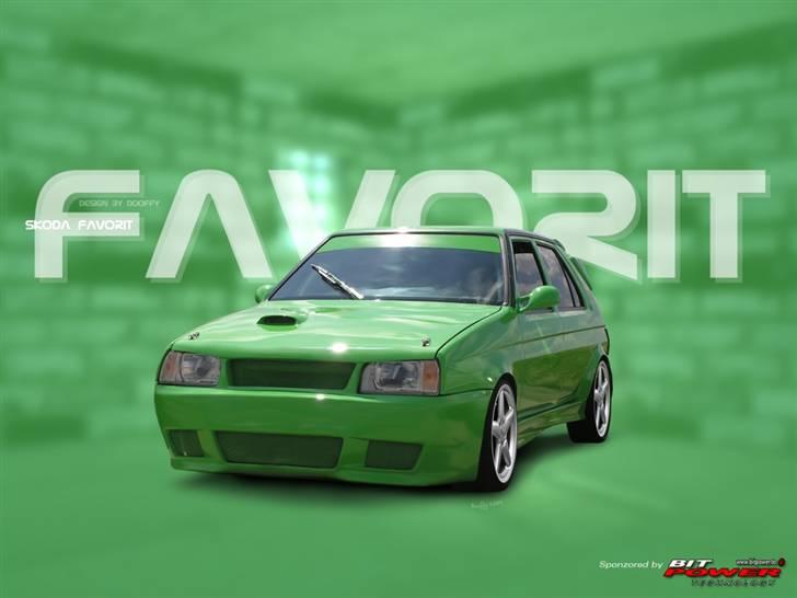 Skoda Favorit LX - Min våde drøm :´D billede 12