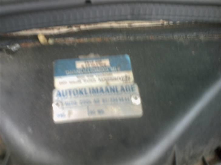 Opel rekord E2 skrotet - Klima billede 14