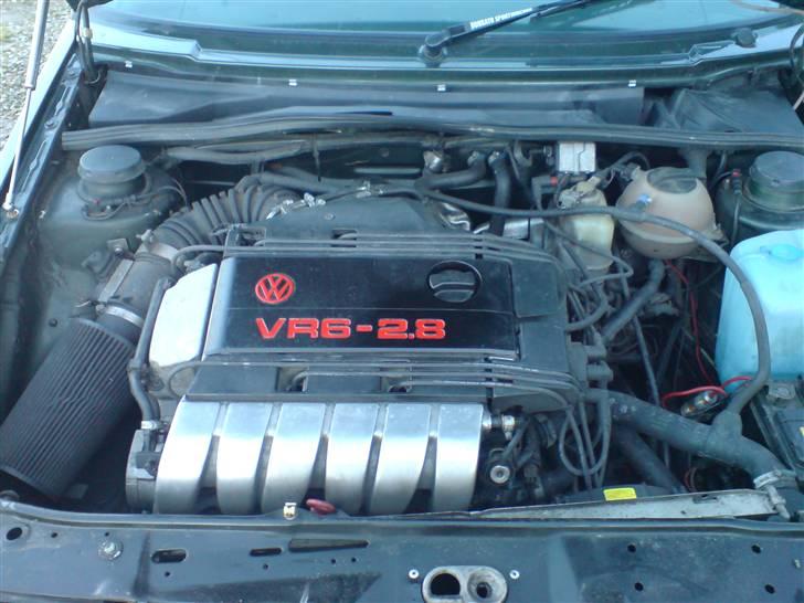 VW golf 2 vr6  - så fik jeg lige malet plastic skjoldet ser bedre ud.. der er kommet nyt filter på samme "model" bare nyt billede 15