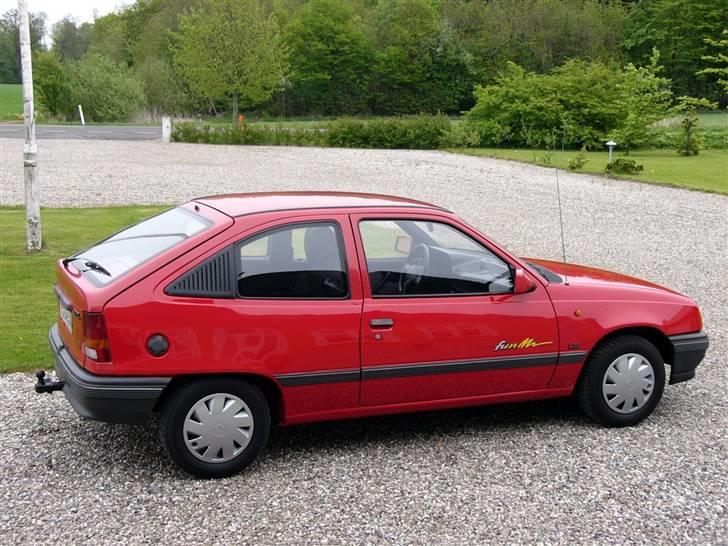 Opel Kadett e fun - taget hos min onkel samme dag som jeg fik øsen billede 2