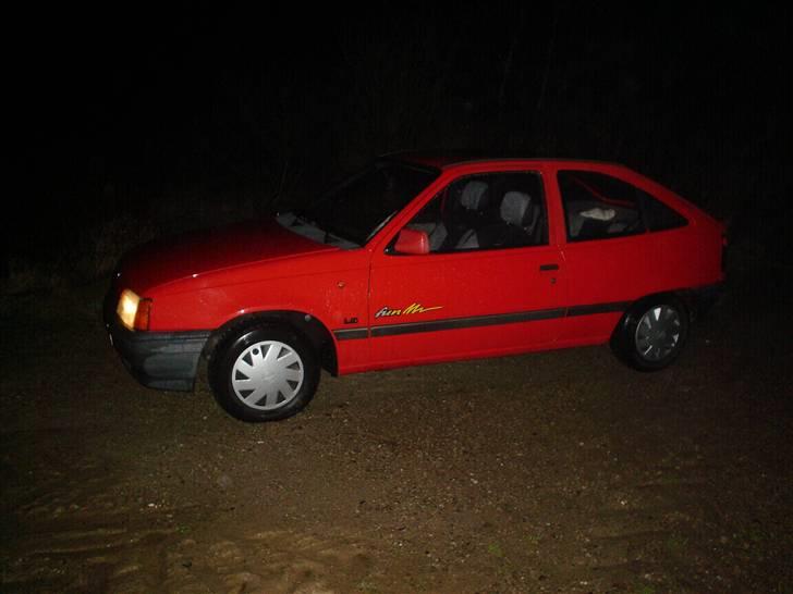 Opel Kadett e fun - lidt koldt er lige taget stormer lidt her ude på landet billede 8