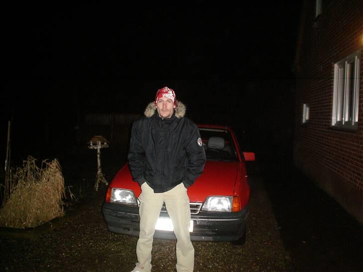 Opel Kadett e fun - mig og bilen i det kolde vejr billede 10