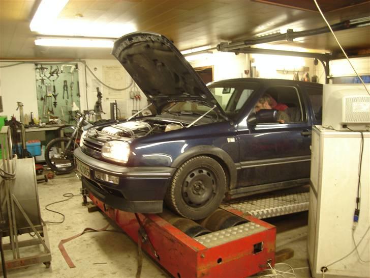 VW golf vr6 solgt - på rullerne. 31-1-08 billede 19