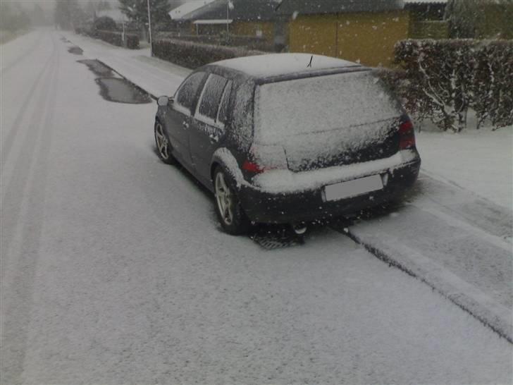 VW Golf 4  - Var 2min udenfor....uha! det blev koldt for den! d. 02-02-08 billede 4