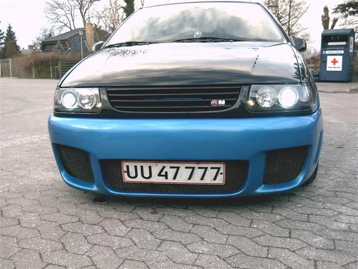 VW Polo 6N Two Color Tysker - man kan lige se det bl[ neon i midten.. billede 8