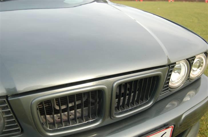 BMW 520i (Solgt) - V8 front og udspartlet emblem billede 6