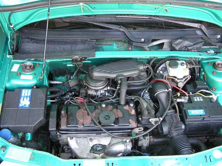 Peugeot 106 solgt - efter motorvask billede 15