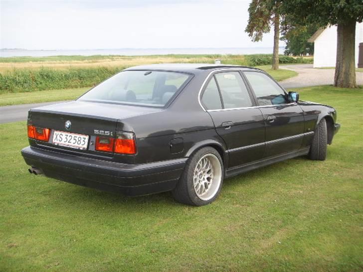 BMW 525i aut. SOLGT - Black and beauty billede 1