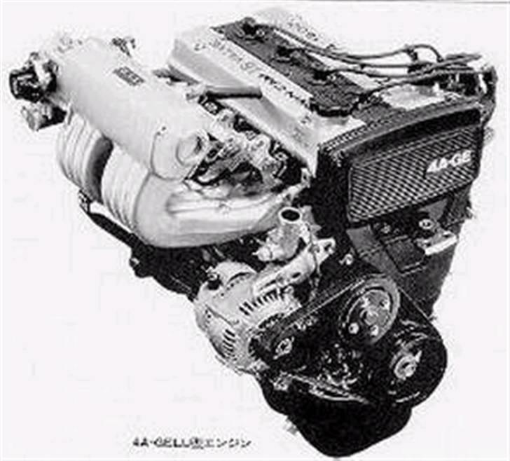 Toyota MR2 AW11 Targa - 4A-GE motor billede 12