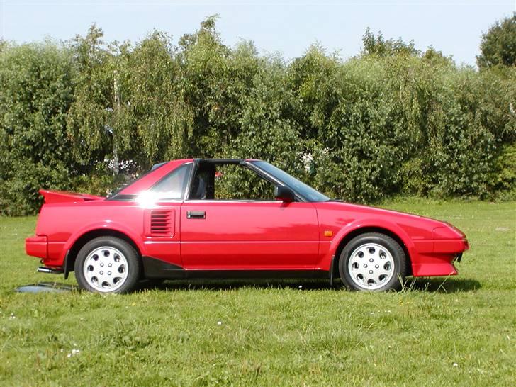 Toyota MR2 AW11 Targa - Karrebæksminde træf - her efter kåring til 1.pladsen billede 13