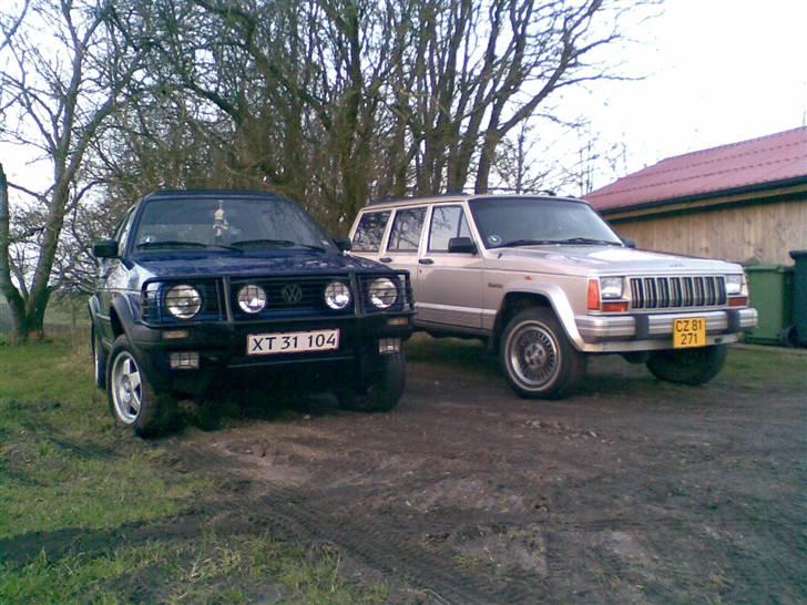 VW Golf Country ....R.I.P... - Min lille blå sammen med fruens vogn;o) billede 17