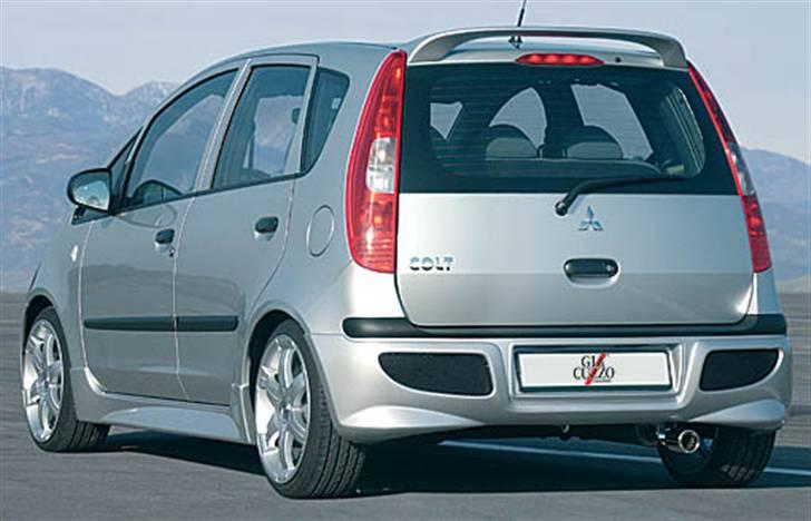 Mitsubishi Colt Insport - Det bliver så bagskørtet... billede 9