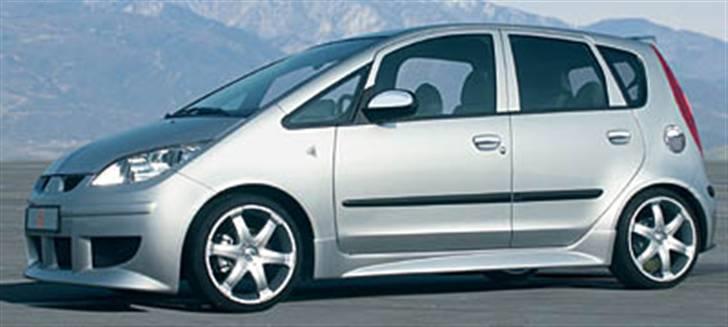 Mitsubishi Colt Insport - Det bliver så sideskørterne... billede 10