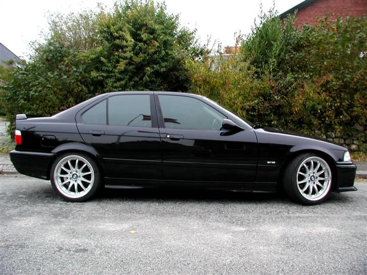 BMW E36 - Sænket 55 mm for og 45 bag billede 6