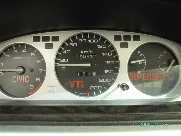 Honda Civic 1.6 Vti Vtec solgt billede 7