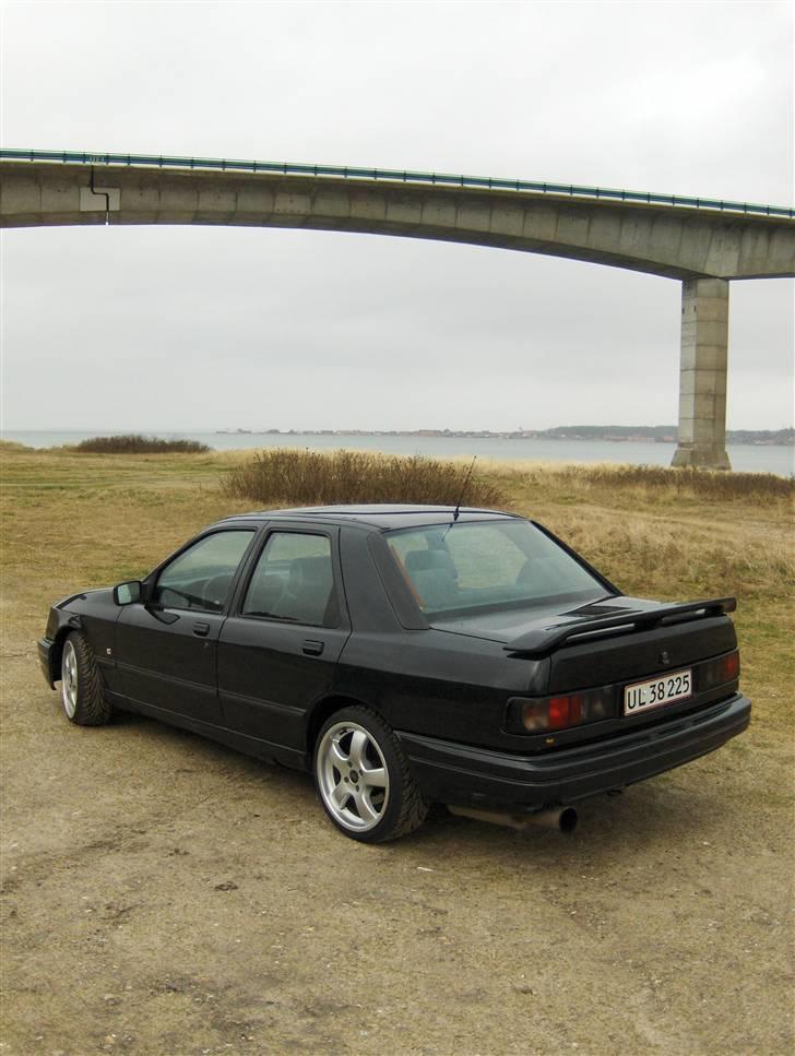 Ford Sierra Cossie 4x4 BYTTET - Så er der kommet 17" på hende. Det pynter da helt vild. billede 19