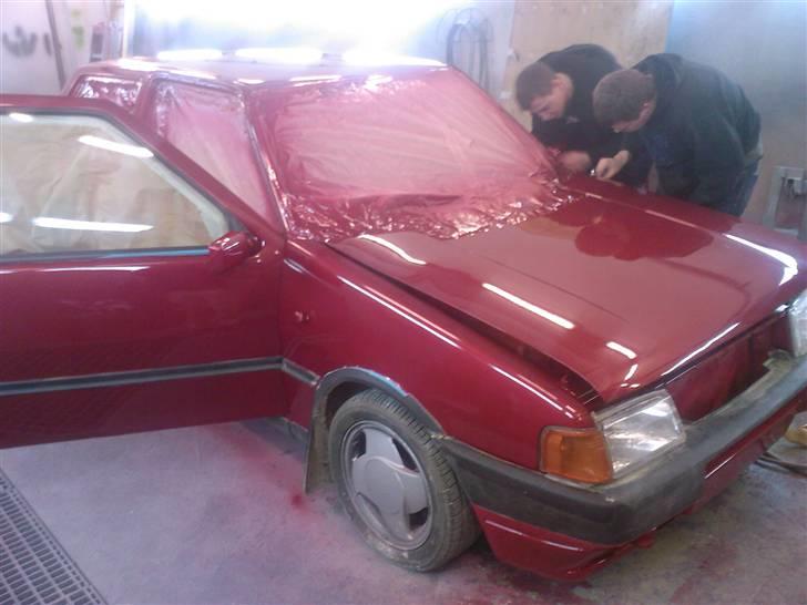 Fiat er totalt smadret  - nymalet hva synes i ? billede 13