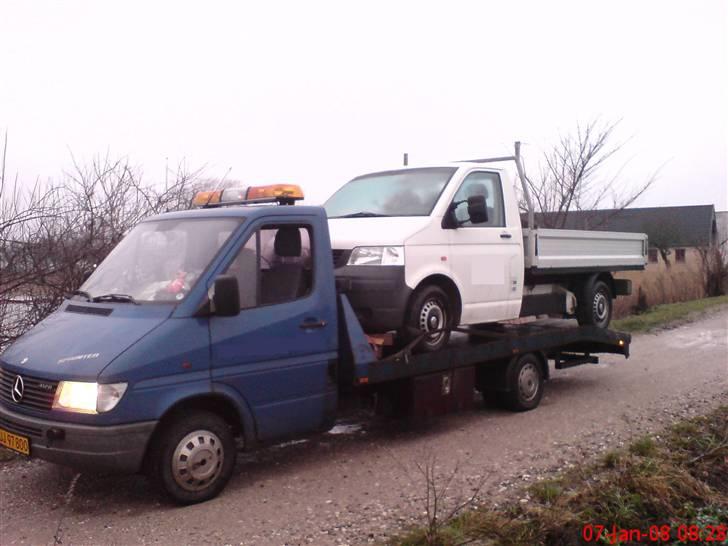 Mercedes Benz Sprinter Autotransporter - Transporter på ryggen billede 7