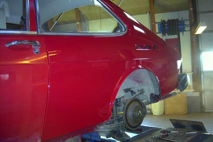 Saab 900 Aero - Bag enden malet op pågrund af en stor bule bag i. billede 8